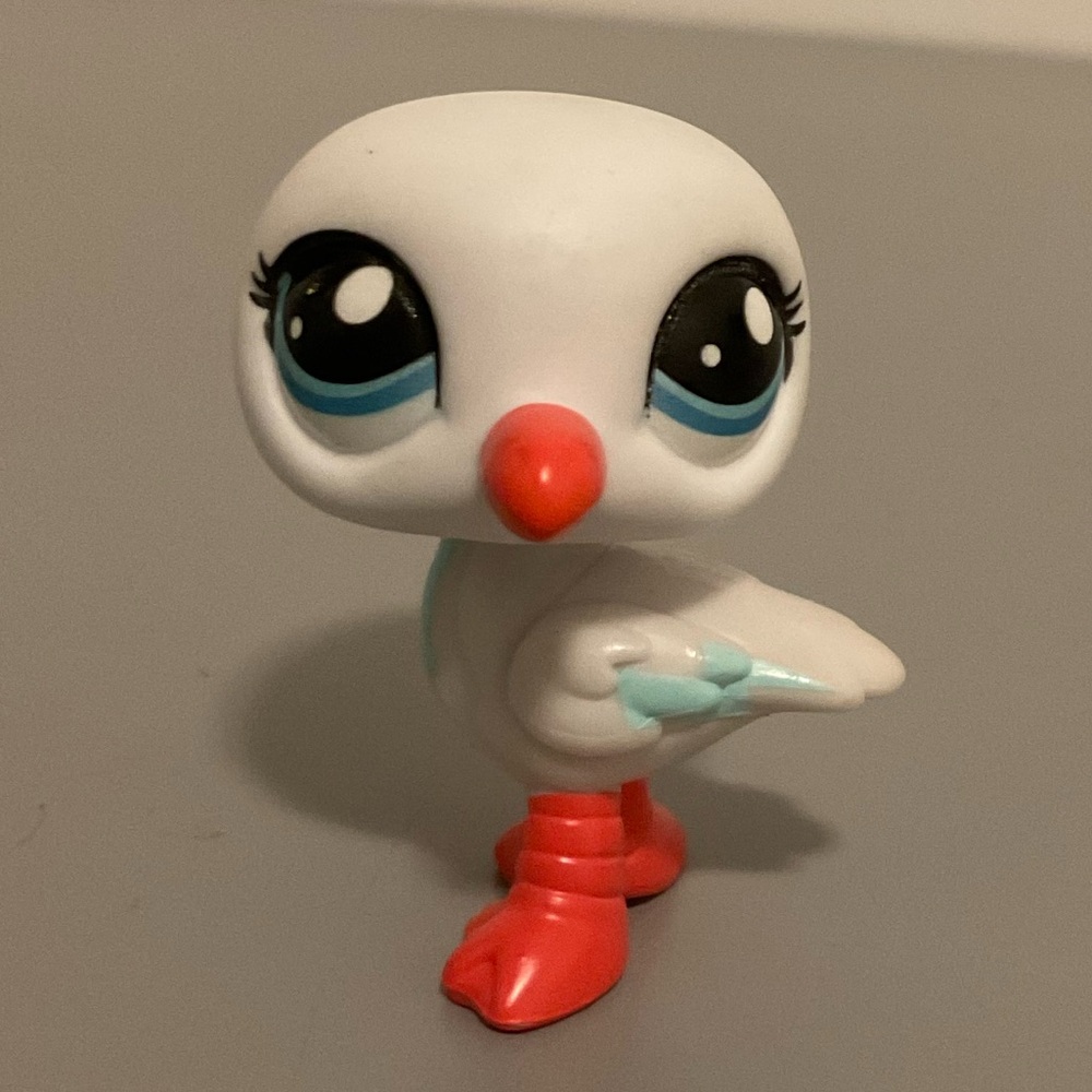 Lps G7 #41 Seagull White Littlest Pet Shop
